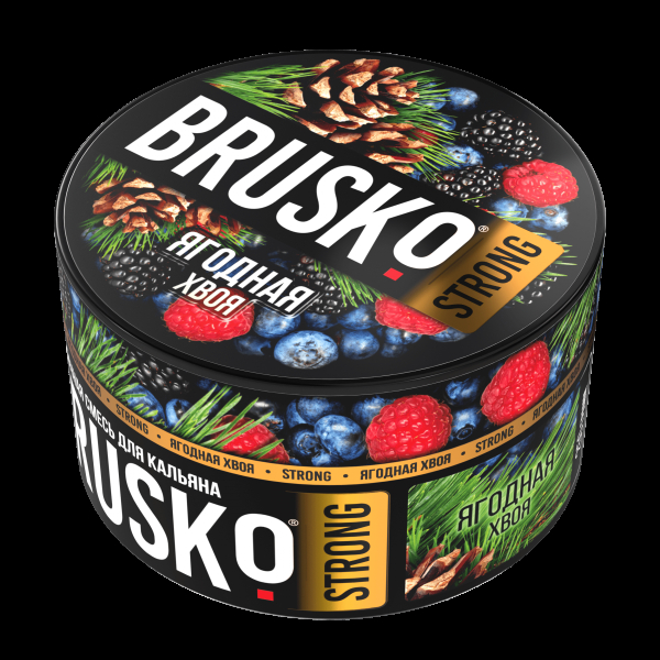 Смесь Brusko Strong ягодная хвоя  250 гр в Челябинске