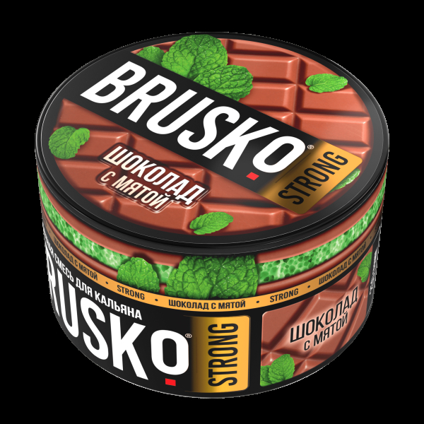 Смесь Brusko Strong шоколад с мятой  250 гр в Челябинске