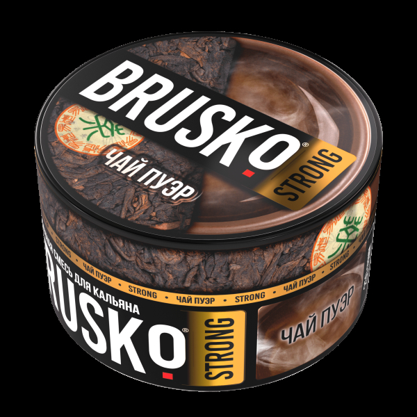 Смесь Brusko Strong чай пуэр  250 гр в Челябинске