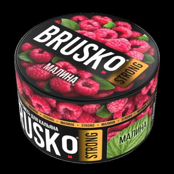 Смесь Brusko Strong малина  250 гр в Челябинске