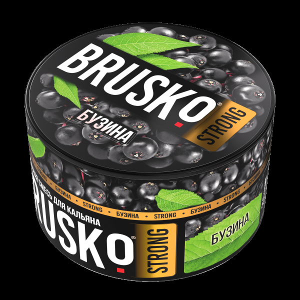 Смесь Brusko Strong бузина  250 гр в Челябинске