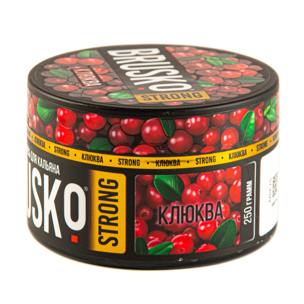 Смесь Brusko Strong клюква  250 гр в Челябинске
