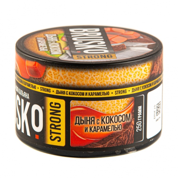 Смесь Brusko Strong дыня с кокосом и карамелью  250 гр в Челябинске