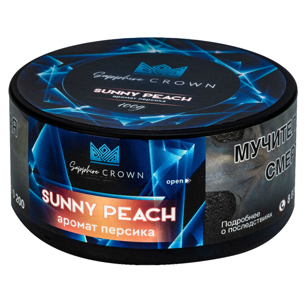 Табак Sapphire Crown Sunny Peach  100 грамм в Челябинске