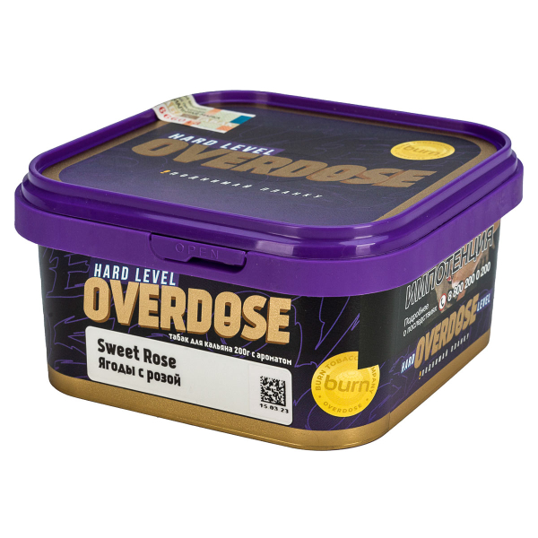 Табак Overdose Sweet Rose  200 грамм в Челябинске