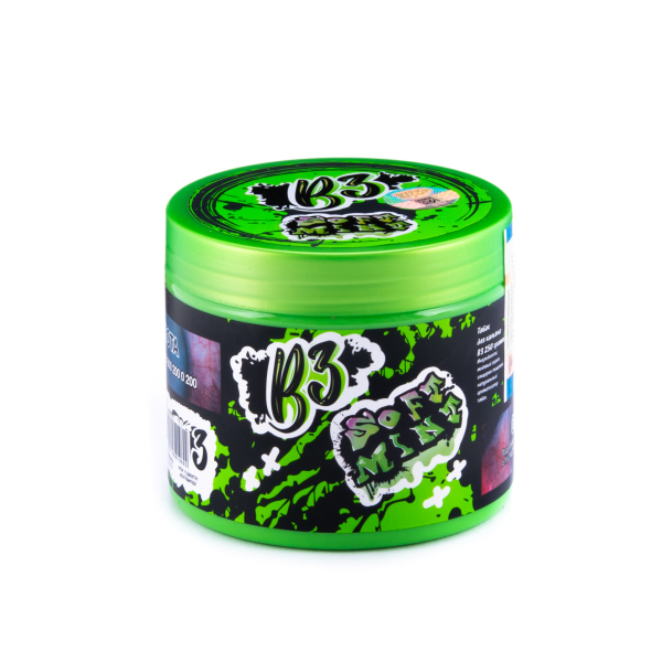 Табак B3 Soft Mint  250 грамм в Челябинске