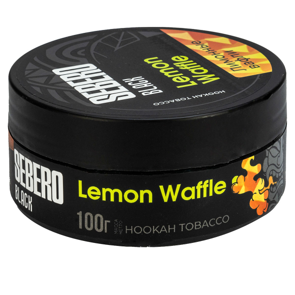 Табак Sebero Black Lemon Waffle  100 грамм в Челябинске