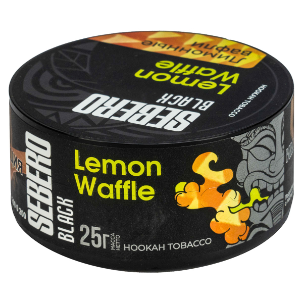 Табак Sebero Black Lemon Waffle  25 грамм в Челябинске