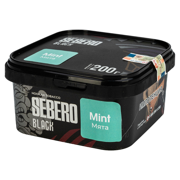 Табак Sebero Black Mint  200 грамм в Челябинске