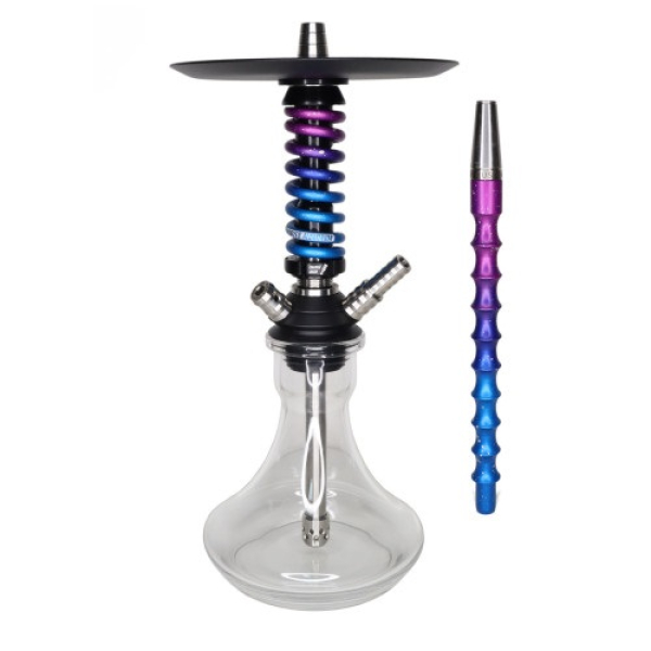 Кальян Mamay Custom Coilovers Micro Черный-Космос  в Челябинске