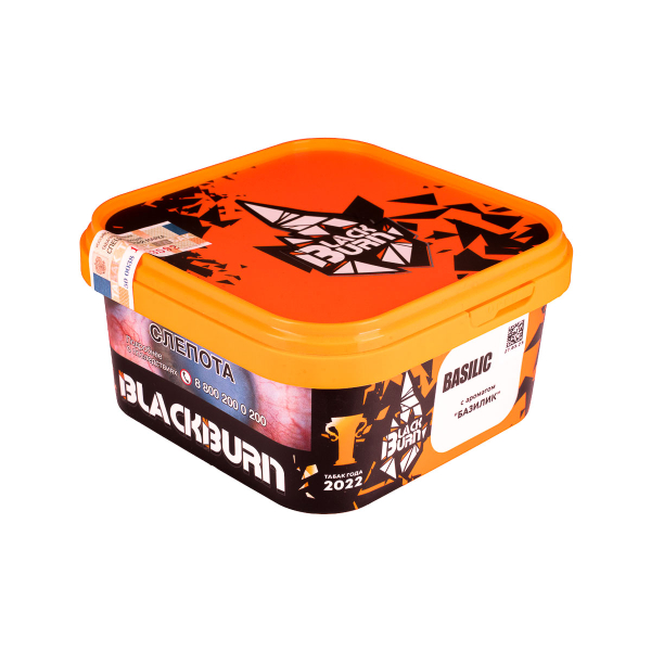 Табак Burn Black Basilik  200 грамм в Челябинске