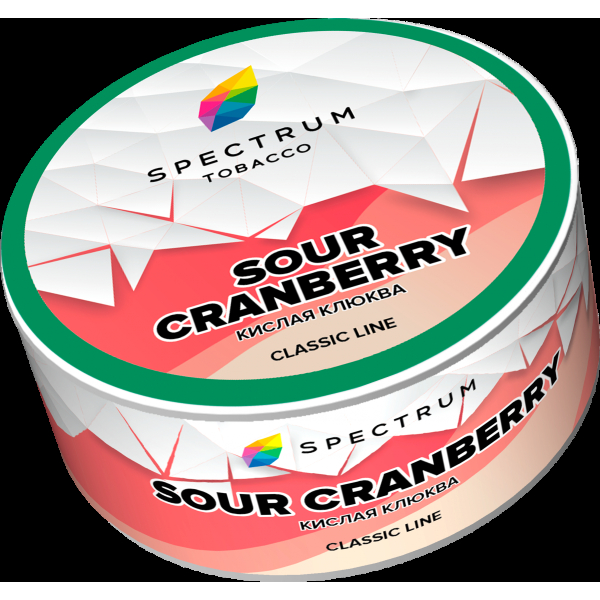 Табак Spectrum Sour cranberry  25 грамм в Челябинске