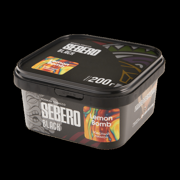 Табак Sebero Black Lemon Bomb  200 грамм в Челябинске