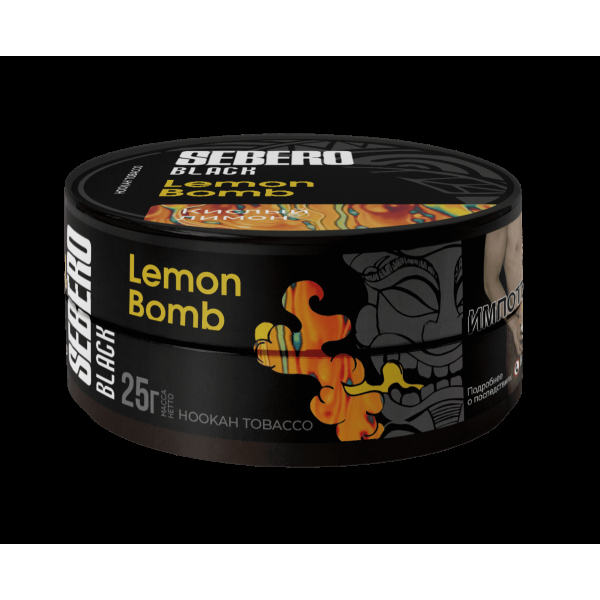 Табак Sebero Black Lemon Bomb  25 грамм в Челябинске