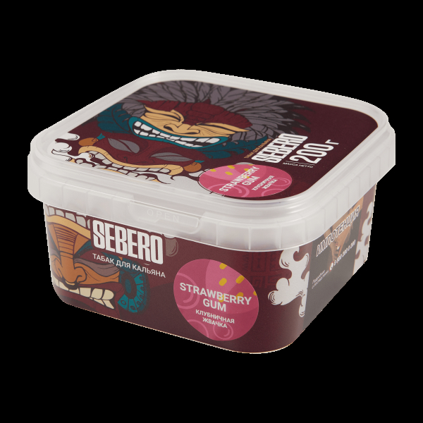 Табак Sebero Strawberry gum  200 грамм в Челябинске