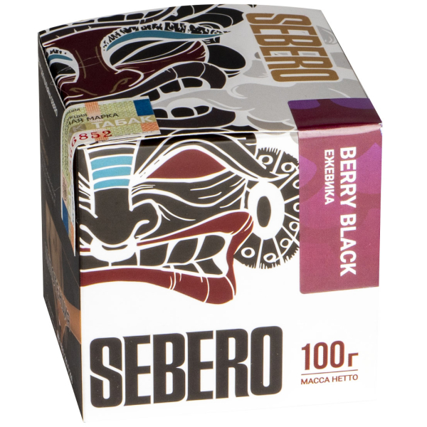 Табак Sebero Berry Black  100 грамм в Челябинске