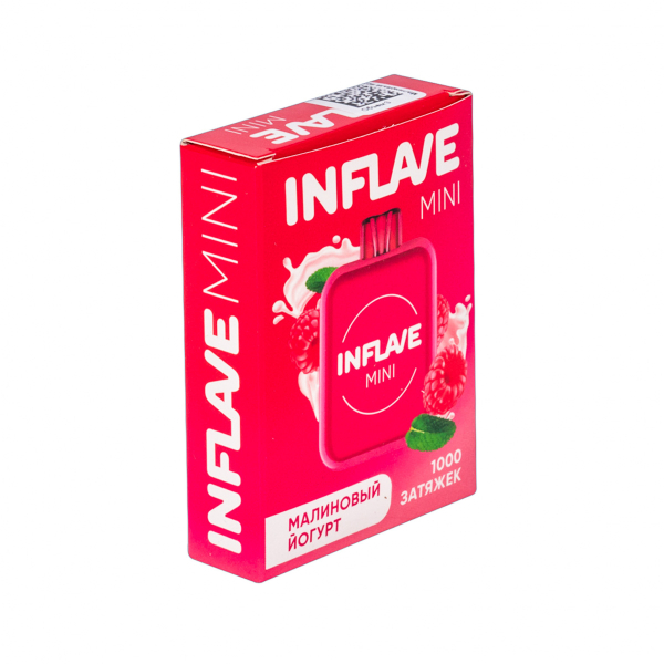 Inflave Mini Малиновый Йогурт (1000 Затяжек) в Челябинске