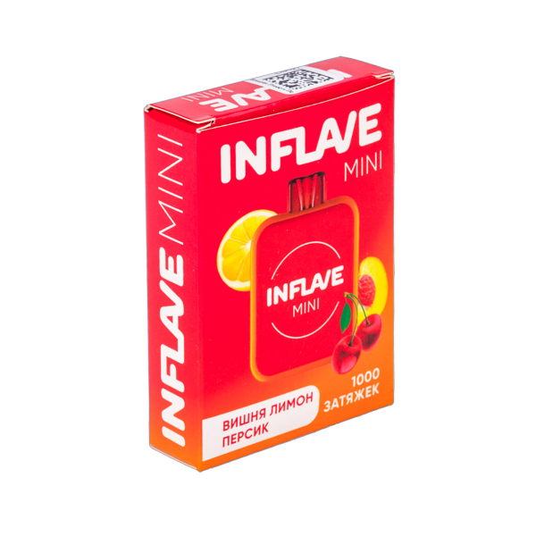 Inflave Mini Вишня Персик Лимон (1000 Затяжек) в Челябинске
