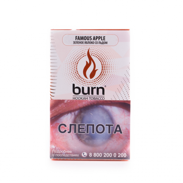 Табак Burn Famous Apple  100 грамм в Челябинске