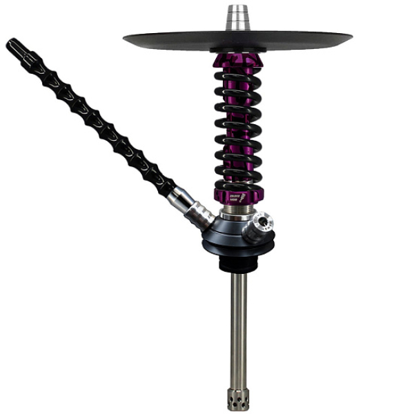 Кальян Mamay Custom Coilovers Micro Пурпурный Сплеш Черный  в Челябинске