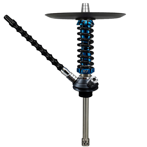 Кальян Mamay Custom Coilovers Micro Синий Сплеш Черный  в Челябинске