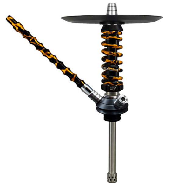 Кальян Mamay Custom Coilovers Micro Черный-Gold Сплеш  в Челябинске