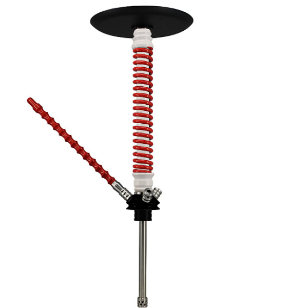 Кальян Mamay Custom V3 №12 Coilovers Белый-Красный  в Челябинске