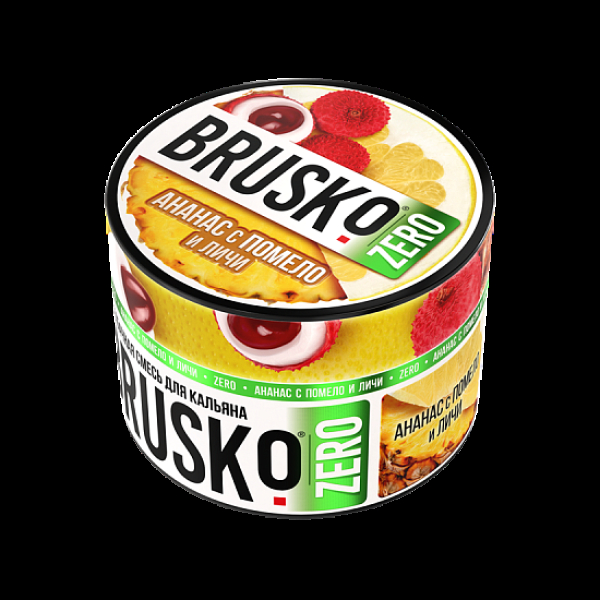 Смесь Brusko Ананас С Помело И Личи (Zero)  50 гр в Челябинске