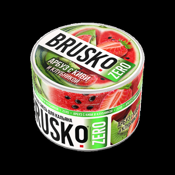 Смесь Brusko Арбуз С Киви И Клубникой (Zero)  50 гр в Челябинске