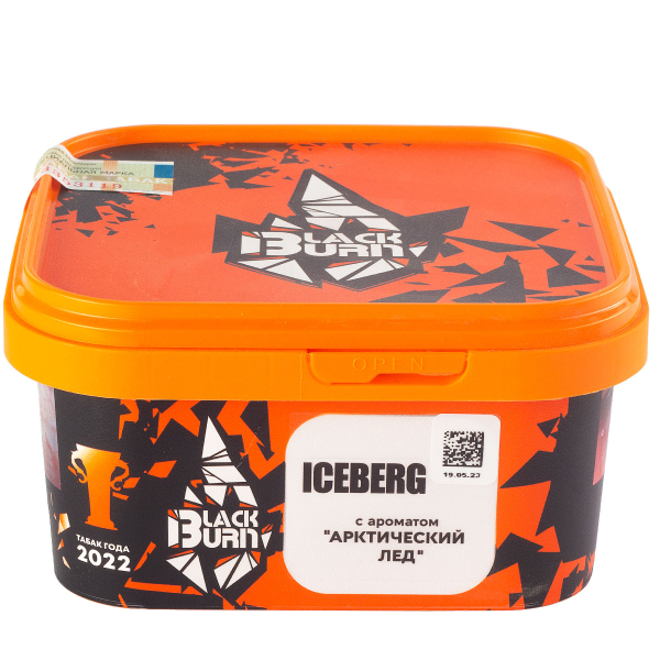Табак Burn Black Iceberg  200 грамм в Челябинске