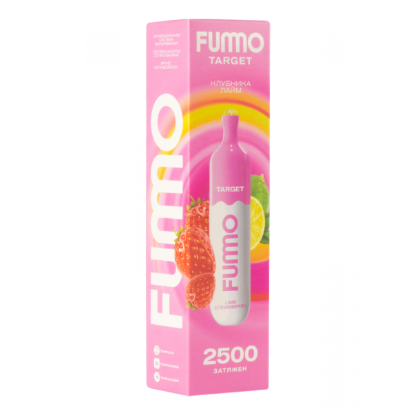 Fummo Target Клубника Лайм (2500 Затяжек) в Челябинске