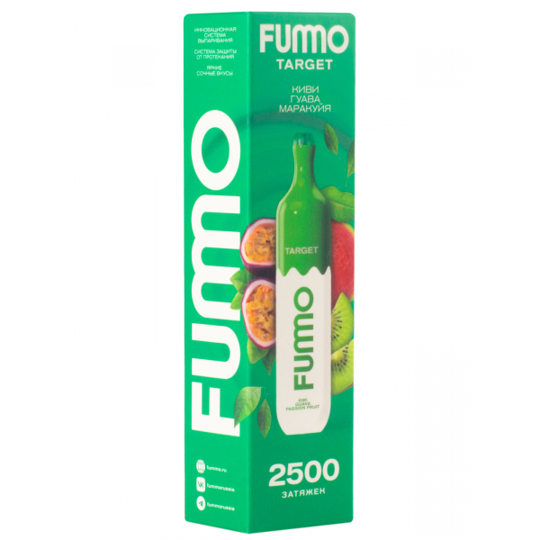 Fummo Target Киви Гуава Маракуйя (2500 Затяжек) в Челябинске