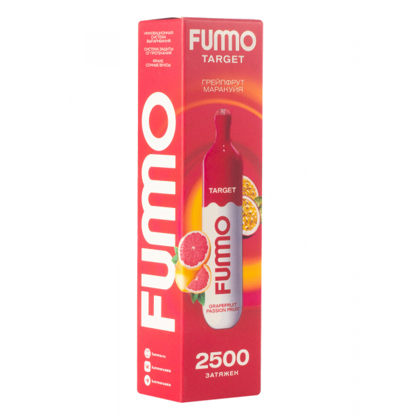 Fummo Target Грейпфрут Маракуйя (2500 Затяжек) в Челябинске
