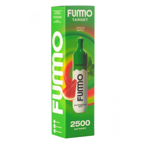 Fummo Target Арбуз Мята (2500 Затяжек) в Челябинске