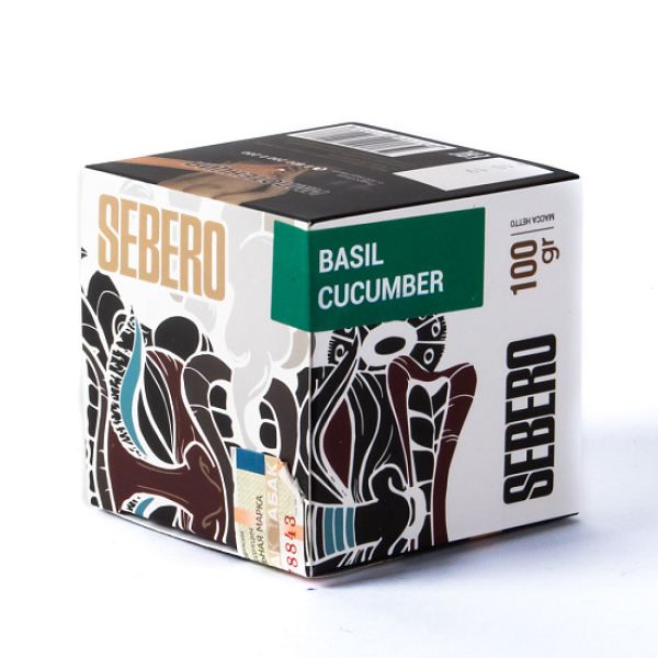 Табак Sebero Basil-Cucumber  100 грамм в Челябинске