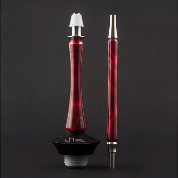 Кальян Union Hookah Sleek Акрил Красный  в Челябинске
