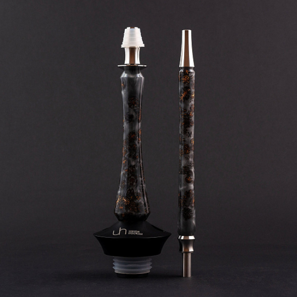 Кальян Union Hookah Sleek Акрил С Шишками Серый  в Челябинске