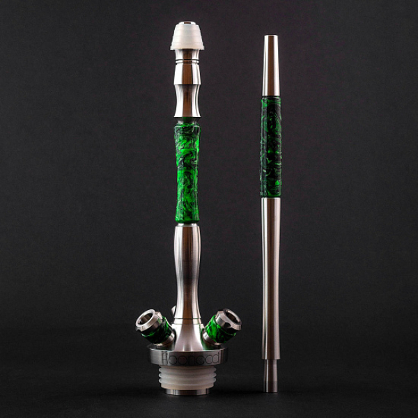 Кальян Union Hookah Fibonacci Акрил Зеленый 2  в Челябинске