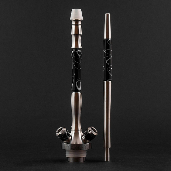 Кальян Union Hookah Fibonacci Акрил Черный 2  в Челябинске