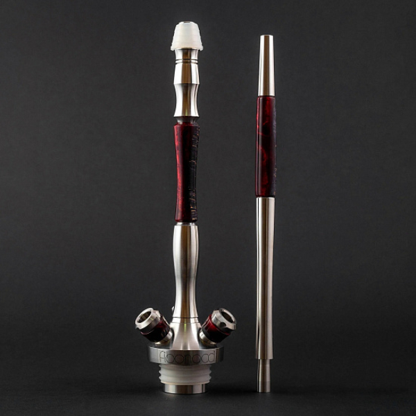 Кальян Union Hookah Fibonacci Гибрид Черный-Красн  в Челябинске