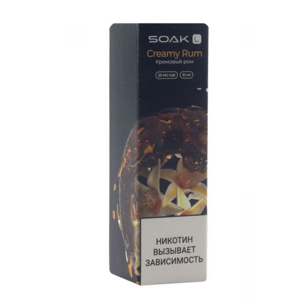 Жидкость Soak Creamy Rum 10 Мл 2 Мг в Челябинске