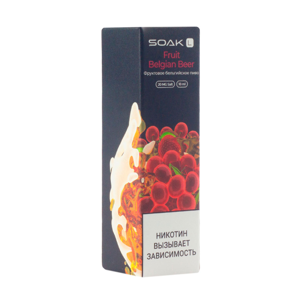 Жидкость Soak Fruit Belgian Beer 10 Мл 2 Мг в Челябинске