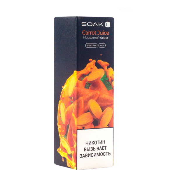 Жидкость Soak Carrot Juice 10 Мл 2 Мг в Челябинске