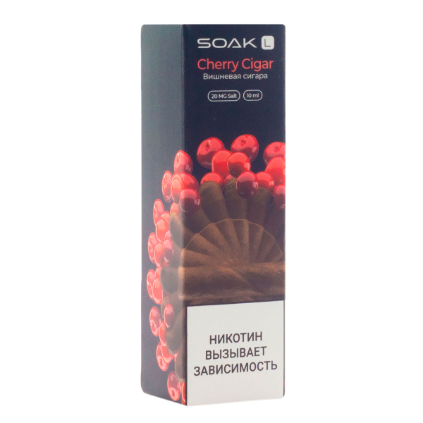 Жидкость Soak Cherry Cigar 10 Мл 2 Мг в Челябинске