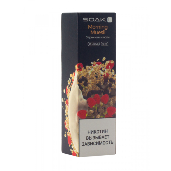 Жидкость Soak Morning Muesli 10 Мл 2 Мг в Челябинске