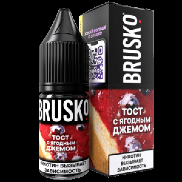 Жидкость Brusko Salt Тост С Ягодным Джемом 10 Мл 2 Мг в Челябинске