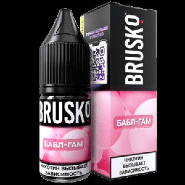 Жидкость Brusko Salt Бабл-Гам10 Мл 2 Мг в Челябинске
