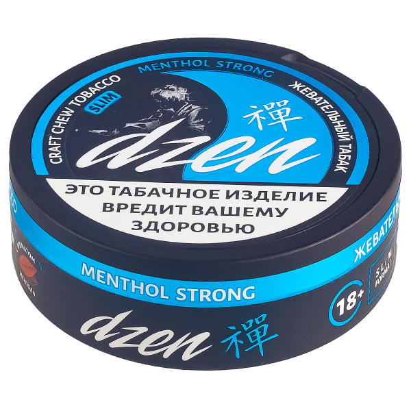 Жевательный табак Dzen Strong Slim Menthol 9 грамм в Челябинске