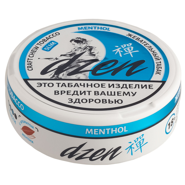 Жевательный табак Dzen Slim Menthol 9 грамм в Челябинске