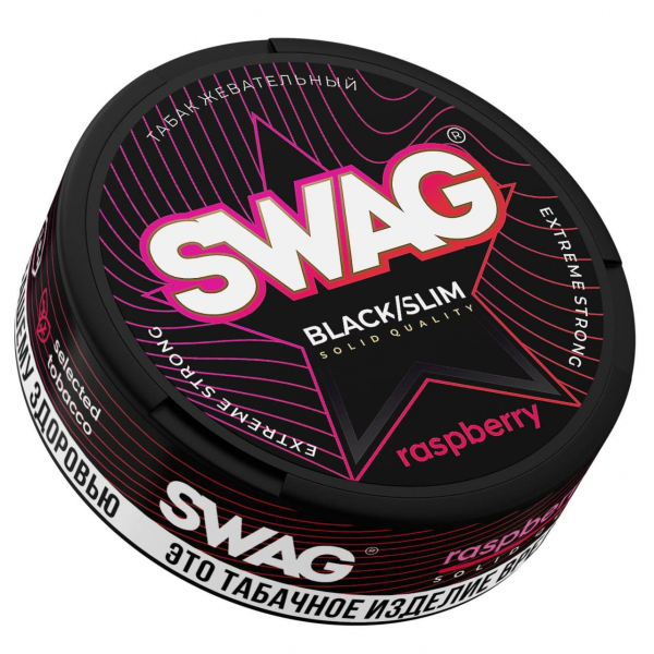 Жевательный табак Swag Strong Raspberry 10 грамм в Челябинске